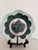 A gorgeous Italian majolica plate in the lightest of blues and deepest of greens with a little fuchsia tossed in just to...