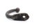 Vintage Single Arm Black Cast Iron Wall Hook For Sale - Image 4 of 4