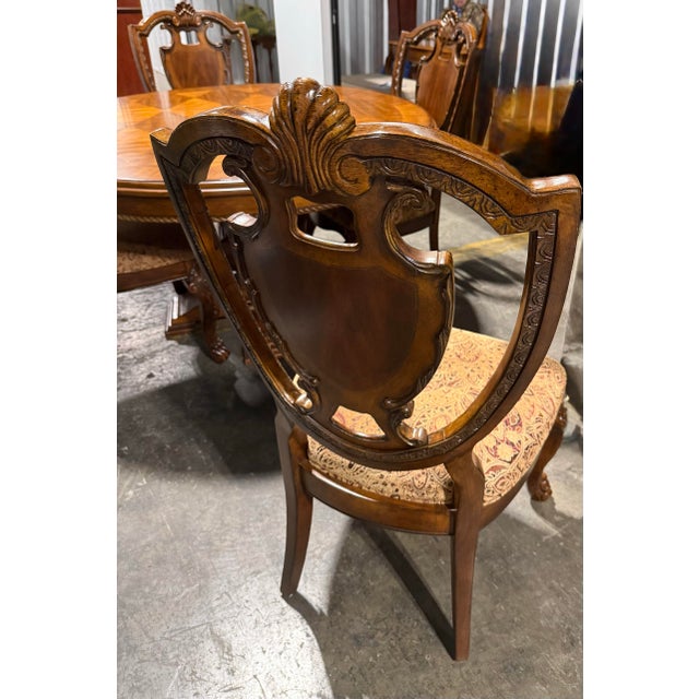 Late 20th Century A.r.t. Old World Dining Set For Sale - Image 5 of 12