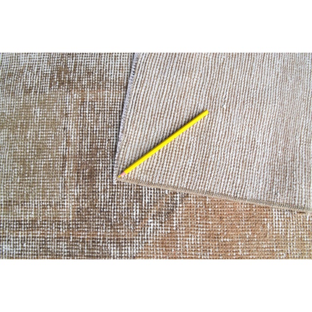 Brown 1920s Vintage Turkish Runner-2′9' × 11′6″ For Sale - Image 8 of 11