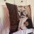Classical Colonel Portrait of a dog, perhaps a pug or bulldog. Regal &Whimsical. This Tapestry pillow was woven by master...