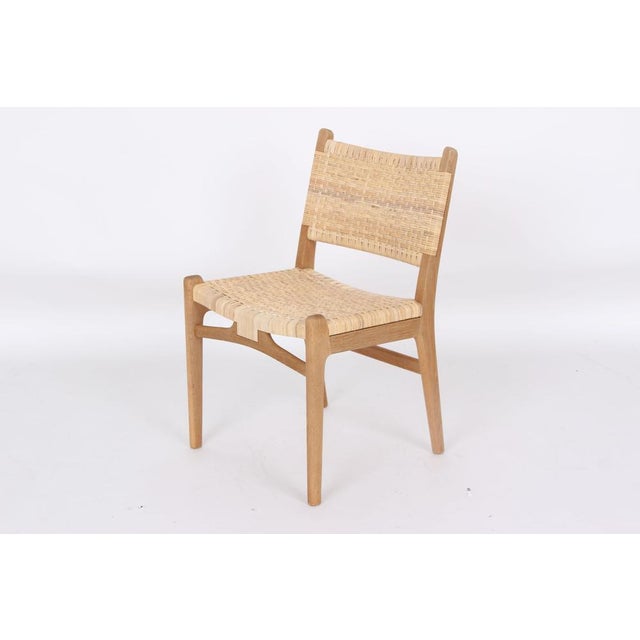 Oak & Wicker Mesh Model Ch31 Dining Chairs by Hans J. Wegner for Carl Hansen & Søn, 1950s, Set of 4 For Sale - Image 14 of 18