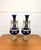 Antique French Cobalt Blue Porcelain Vases, Set of 2 For Sale - Image 4 of 10