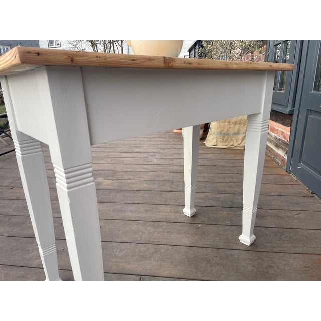 Antique Table in Fir, 1890s For Sale - Image 10 of 18