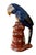 Vintage Italian Majolica Ceramic Parrot 10.5” H For Sale - Image 4 of 12