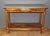 19th Century Empire Walnut Console Table For Sale - Image 9 of 13
