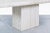 Ivory Monumental Italian Travertine Dining Table by Stone International, 1970s For Sale - Image 8 of 12