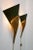 1980s Large Bronze Nefertiti Sconces by Chrystiane Charles for Maison Charles, 1980s, Set of 2 For Sale - Image 5 of 15