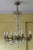 19th Century Maison Bagues Palm Motif Eight Light Crystal & Bronze Chandelier = Neoclassical Style For Sale - Image 10 of 13