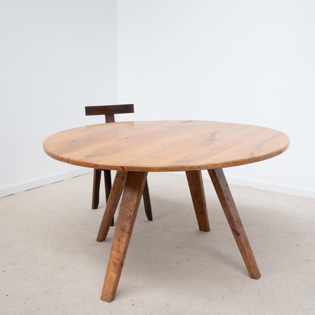 Large Round Table, 1970 For Sale - Image 4 of 8