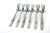 Stainless steel cutlery, consisting of 6 pieces L = 19.5cm, designed by Helmut Alder, 1957/58, produced by Amboss. All...