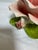 Capodimonte Blooming Flower Candle Holders, Set of Three For Sale - Image 12 of 12