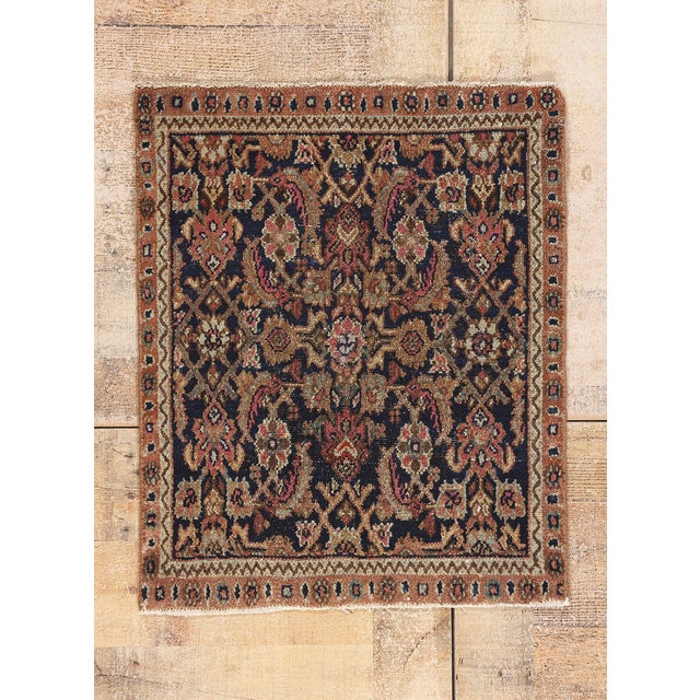 Late 19th Century Persian Malayer Rug, 01'10 X 02'03 For Sale - Image 10 of 10