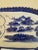 Traditional Vintage Hand-Painted Blue & White Large Fish Dish For Sale - Image 3 of 7