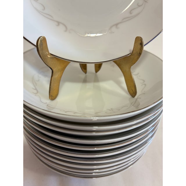 Vintage Kimberly Fine China "Trianon" Bowls, Set of 12 For Sale - Image 13 of 13