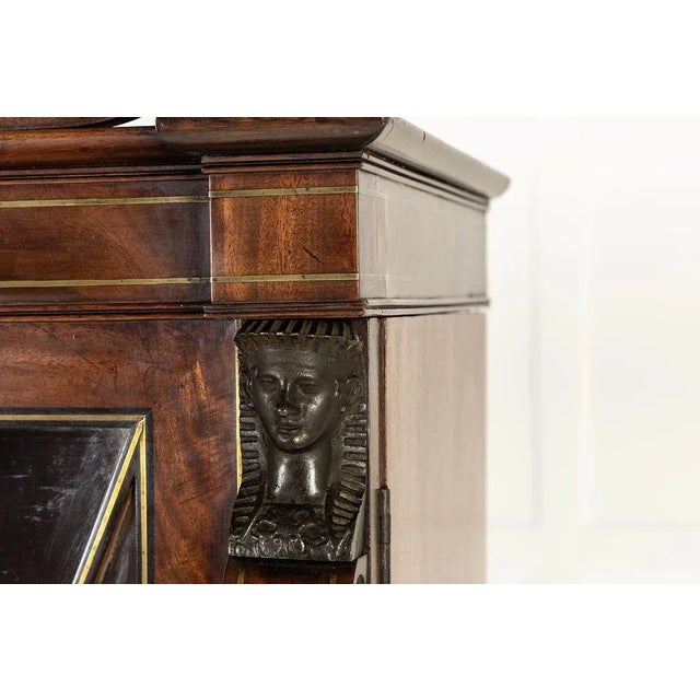 English Regency Bookcase in Mahogany For Sale - Image 18 of 18