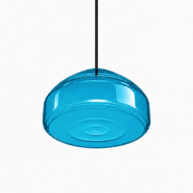 Not Yet Made - Made To Order Emerald Blown Glass Pendant Light by Artem Zakharchenko-Halytskyi For Sale - Image 5 of 5