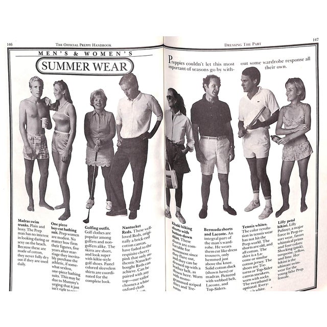 "The Official Preppy Handbook" 1980 Birnbach, Lisa (Inscribed) For Sale - Image 14 of 15