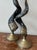 Metal Vintage Boho Twisted Horn Candlesticks - Set of 2 For Sale - Image 7 of 8