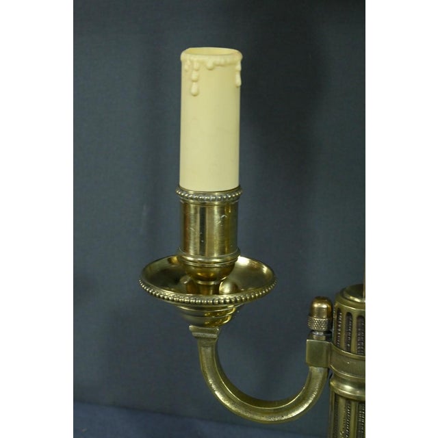Early 20th Century Bouillotte Lamp with 2 Lights For Sale - Image 10 of 18