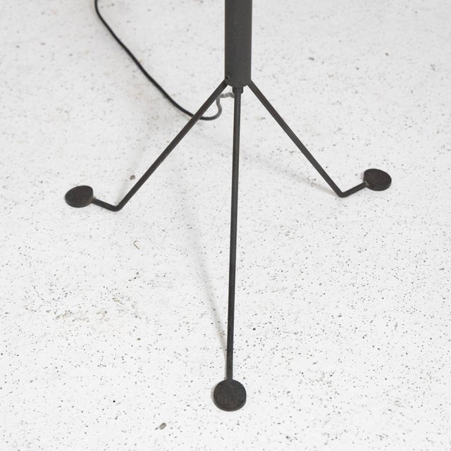 Floor Lamp in Glass and Metal from Veart, 1980s For Sale - Image 3 of 9