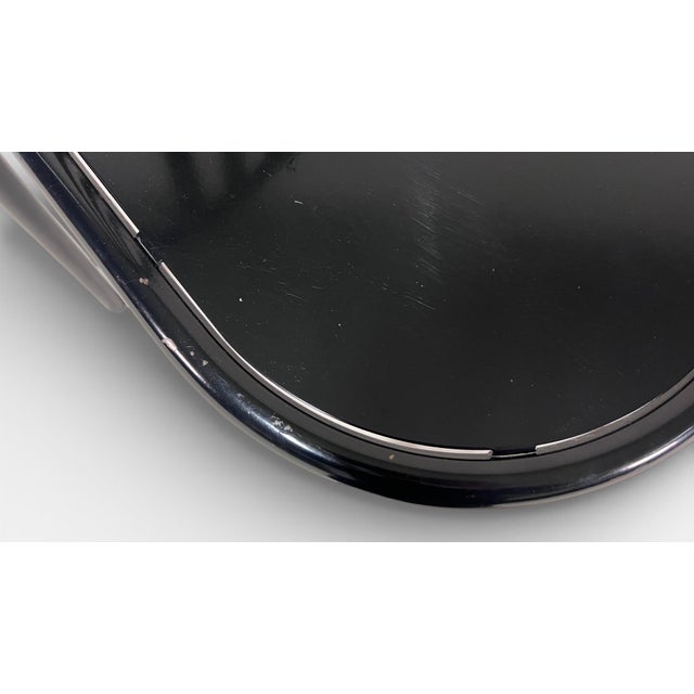 1970s 1970s 222 Dining Chair by Robert Mallet Stevens for Ecart For Sale - Image 5 of 13