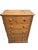 Wide Pine Chest of Drawers For Sale - Image 9 of 9