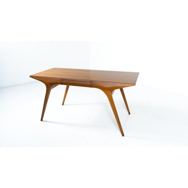Writing Desk by Carlo di Carli, Walnut, 1950s Carlo Di Carli (1910–1999) was an influential Italian architect, designer,...