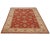 Handwoven Indian Agra Area Rug 6'1" X 9'3" For Sale - Image 4 of 6