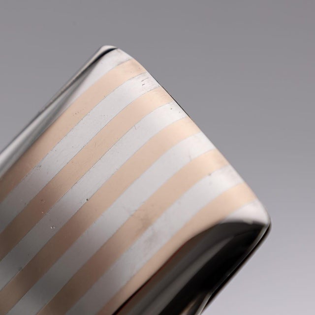 Antique 20th Century English Silver & Gold Business Card Case, Chester, 1911 For Sale - Image 9 of 13