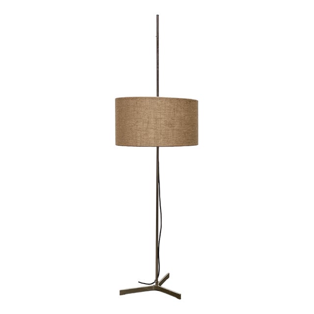 Mid-Century German Minimalist Tripod Floor Lamp, 1960s For Sale