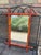 Early 1900s Antique French Faux Bamboo Turned Wood Wall Mirror For Sale - Image 17 of 18