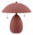 Umberis Accent Table Lamp Dark Red For Sale