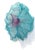 Cotton Candy Cumulus Dark Aqua Purple Periwinkle - Three-Dimensional Wall Art Original Artwork by Atticus Adams For Sale In Los Angeles - Image 6 of 9
