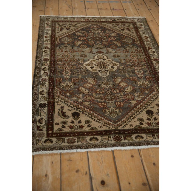 Traditional Vintage Distressed Hamadan Rug - 3'6" x 5'3" For Sale - Image 3 of 11