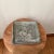 Vintage Nezumi Shino Style Square Stonewere Serving Platter For Sale - Image 10 of 13