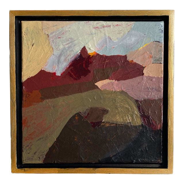 "Red Hills" 2026 Original Mixed Media Painting by Jessalin Beutler For Sale