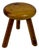 Dutch Pine Stool, 1960s For Sale
