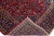 Beautiful Persian Kashan hand-knotted wool rug with a red field. This piece has a blue frame and multicolor accents in an...