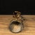 This impressive vintage Chinese sculpture features a finely cast gilt bronze figure of Kui Xing, the Daoist god of...