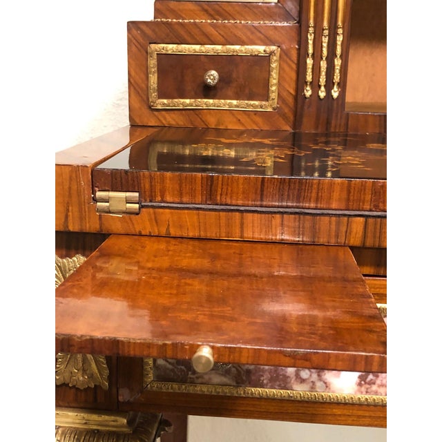 French Louis XV Style Desk For Sale - Image 11 of 18