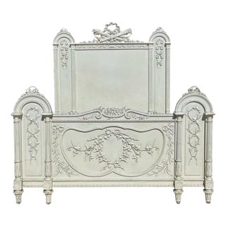 Louis XVI Style Lacquered Bed For Sale