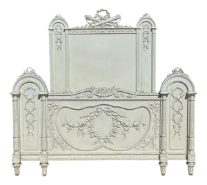 Louis XVI Style Lacquered Bed
