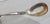 1950s Sterling Serving Spoon by Sorensen Denmark Blossom 26.5 DWT For Sale In New York - Image 6 of 6