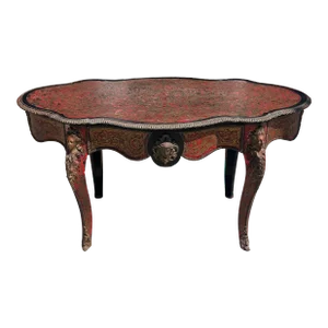 Antique French Boulle Centre Table Bureau Plat C.1860
