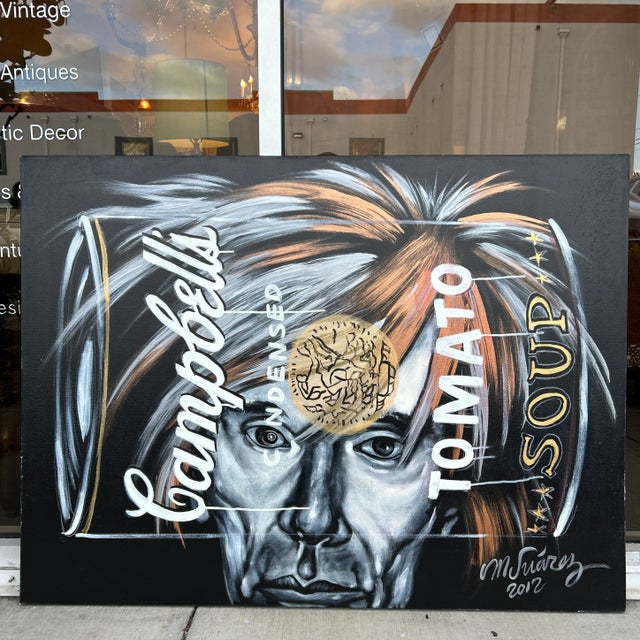 Original work of art by famed New York City and Miami Beach artist Marcus Suarez. This work is signed and dated and part...