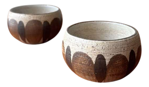 Ceramic Bowl Set from Gabriel Fourmaintraux, 1950s, Set of 2