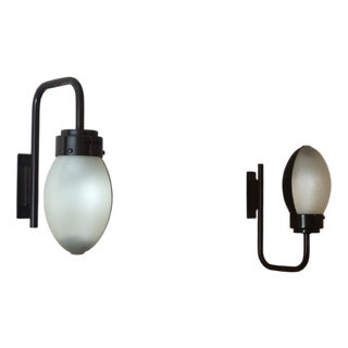 Mod. 3052 Ochetta Wall Lamps by Franco Albini & Franca Helg for Arteluce, 1963, Set of 2 For Sale