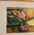 1999 Floral Arrangement in a Vase Still Life Painting by Dorothy Dickensen Corbit, Framed For Sale - Image 4 of 10