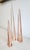 Mid-Century Modern MCM Vintage Lucite Obelisks, Set of 3 Unmarked Astrolite Ritts & Co For Sale - Image 3 of 13